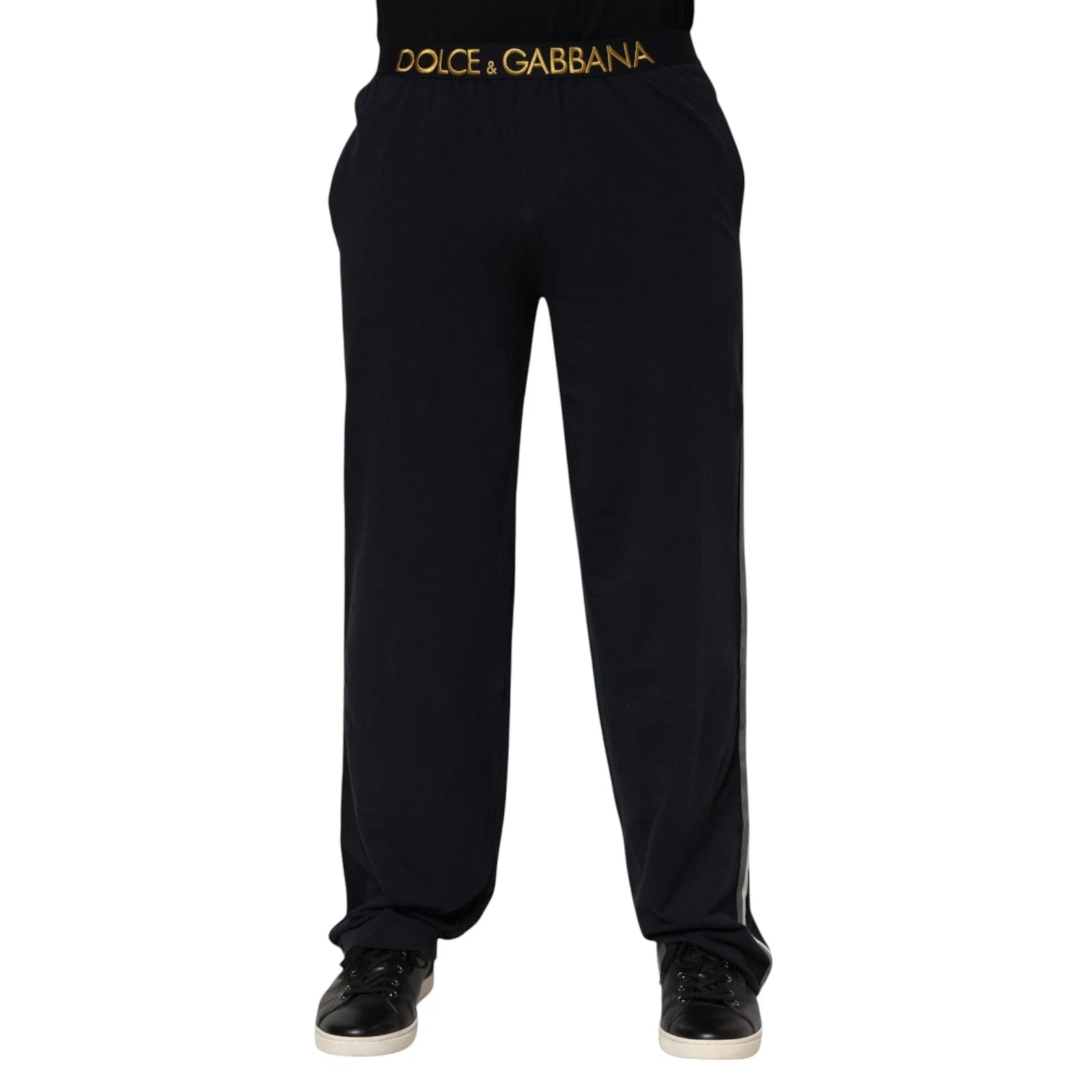 Pantalons Dolce & Gabbana droits noirs