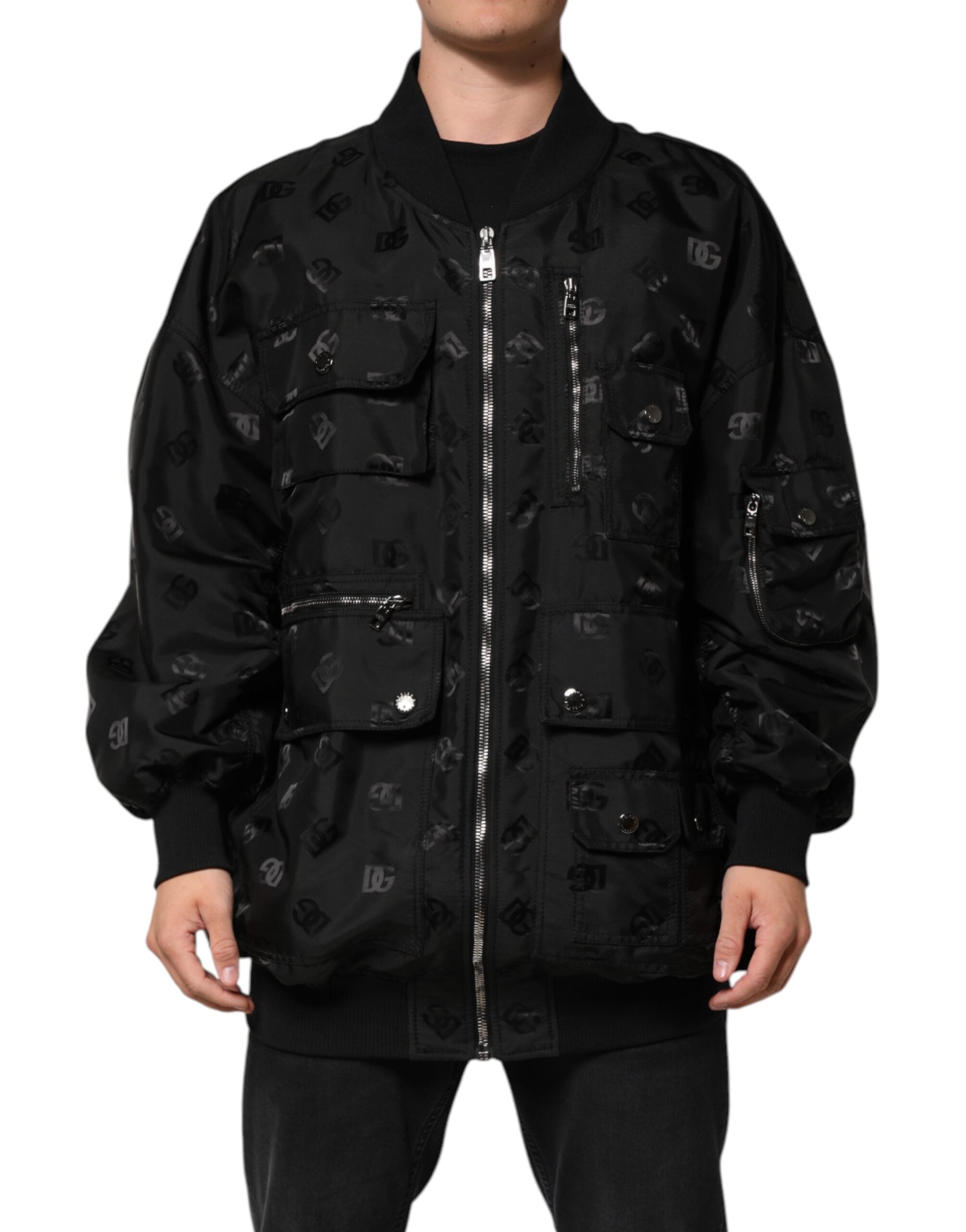 Veste Dolce & Gabbana Windbreaker noire