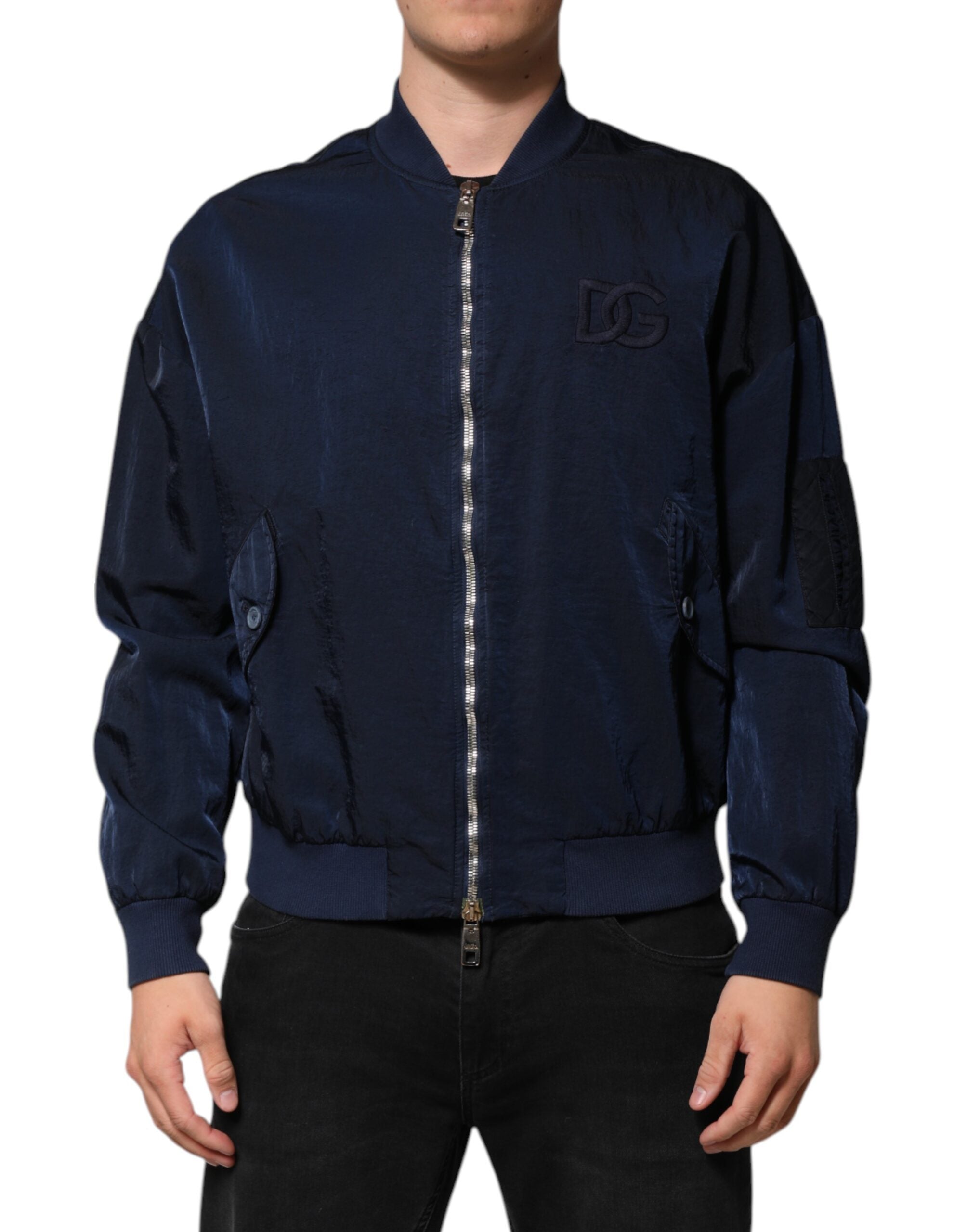 Veste bomber Dolce & Gabbana bleue