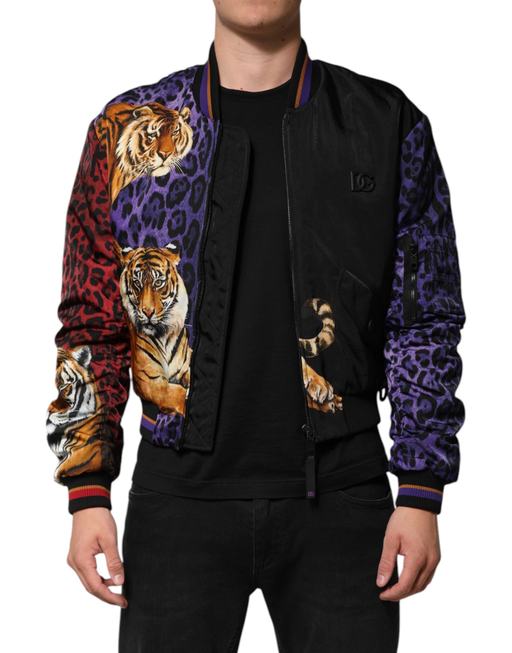 Veste bomber Dolce & Gabbana multicolore