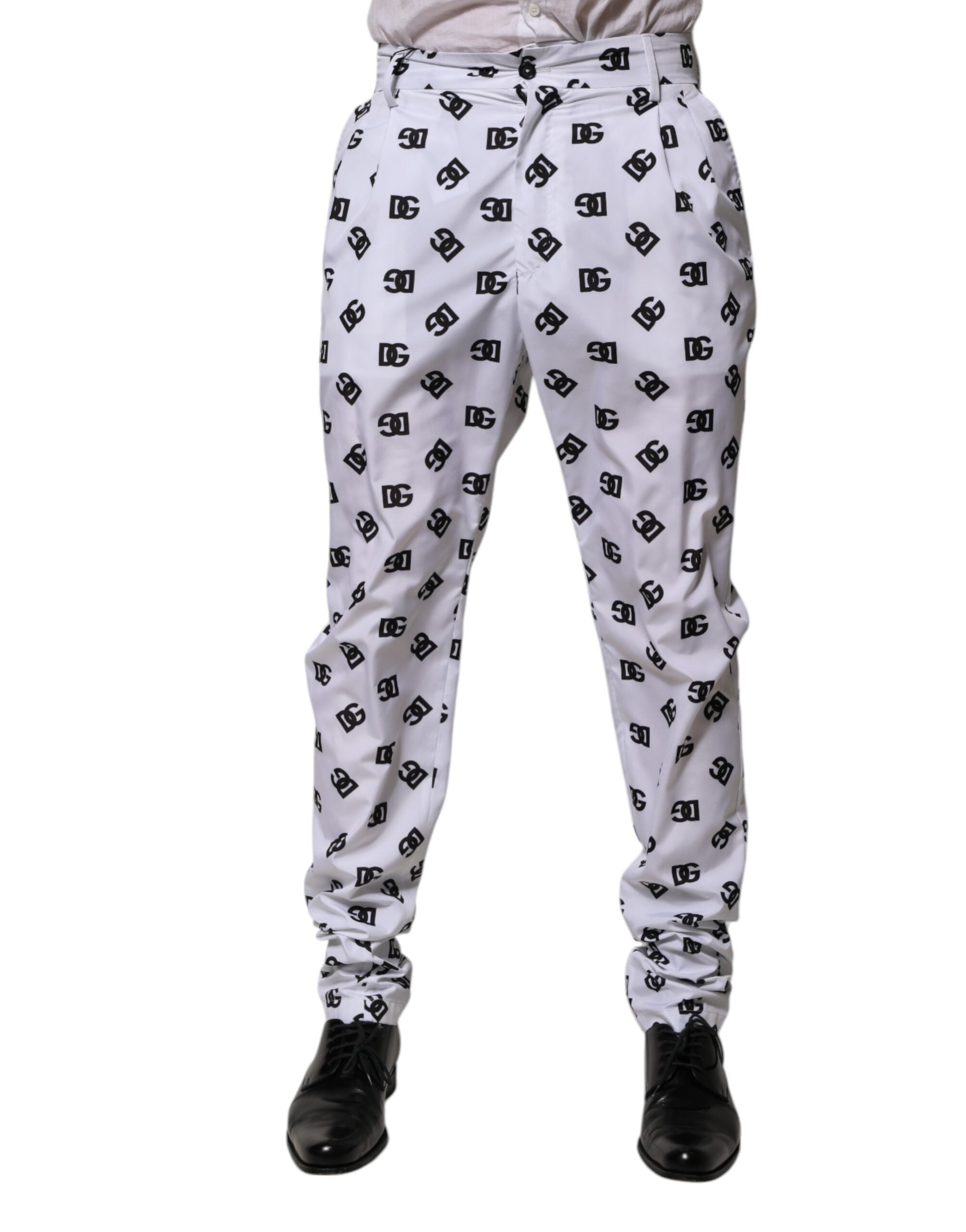 Pantalon Dolce & Gabbana logo blanc