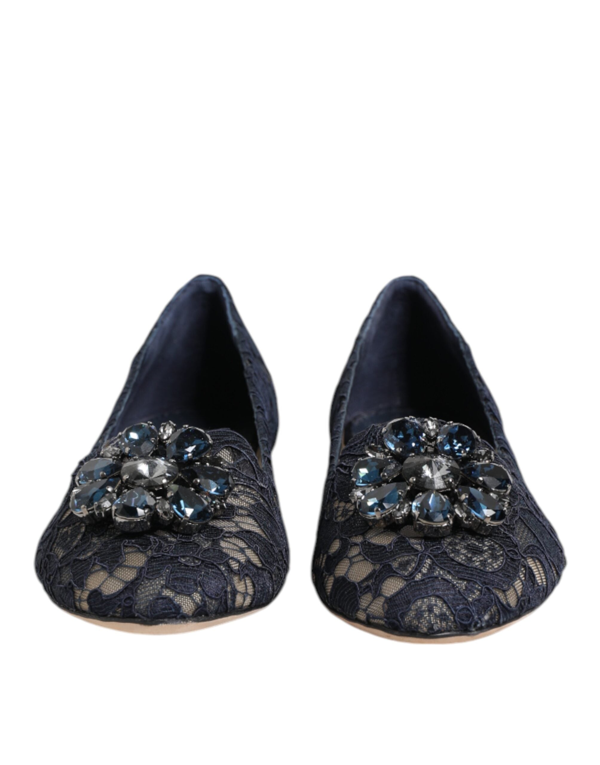 Flats Dolce & Gabbana bleu foncé