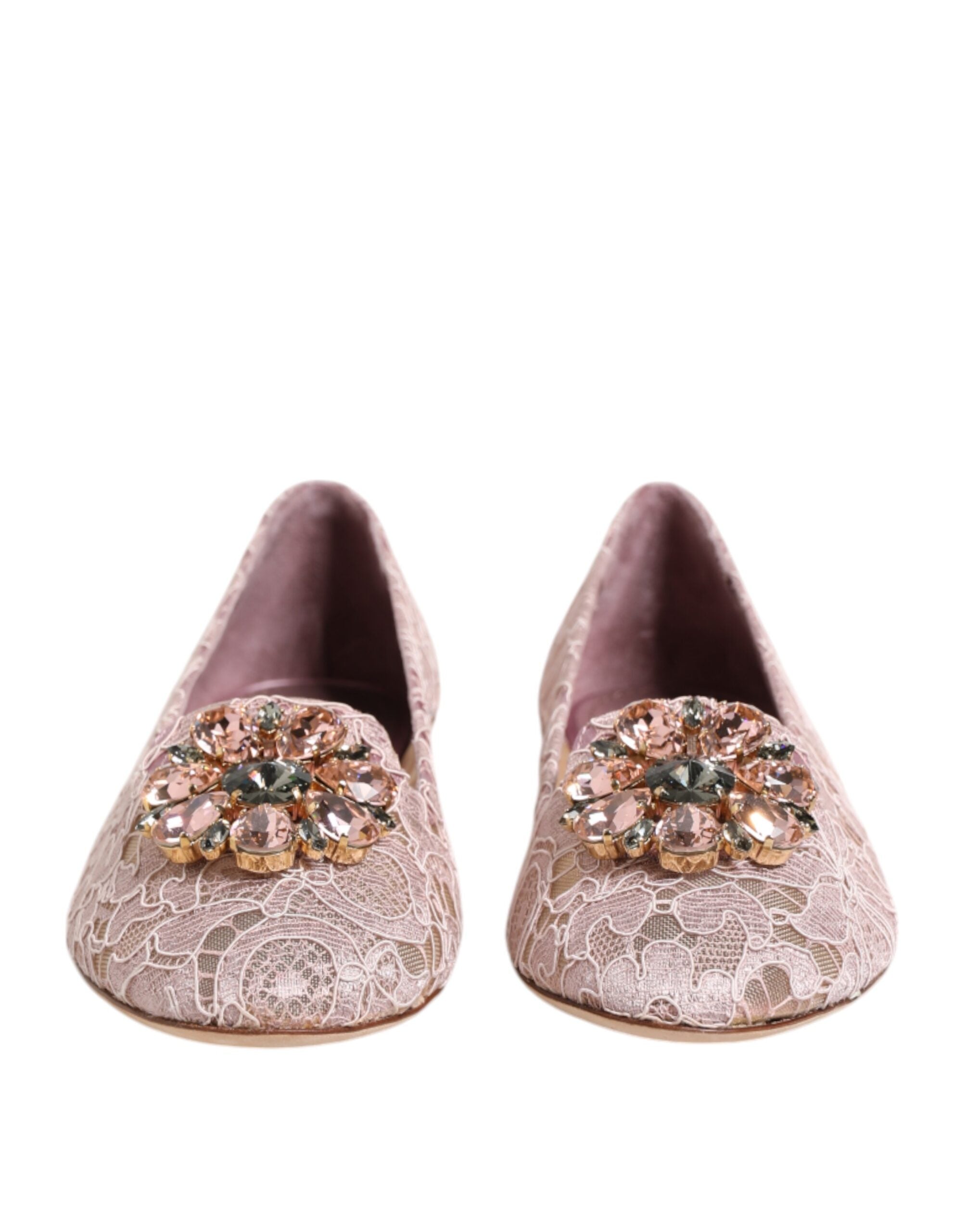 Ballerines Dolce & Gabbana roses clair
