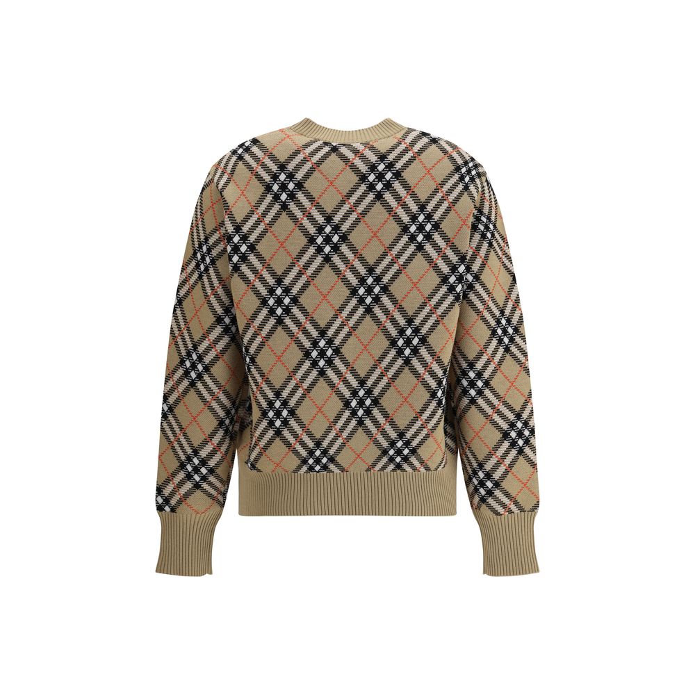 Pull Burberry Archivio Check multicolore