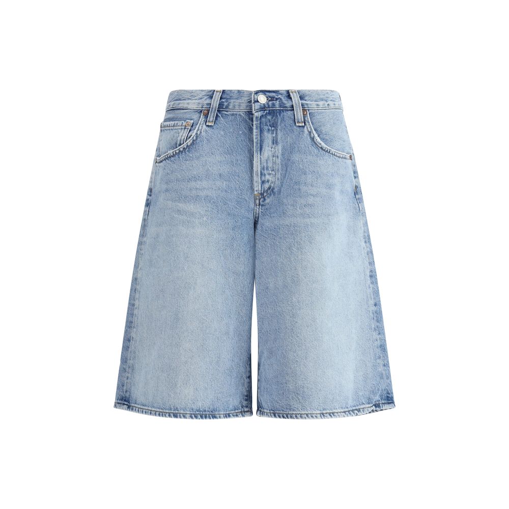 Short Agolde Baggy bleu