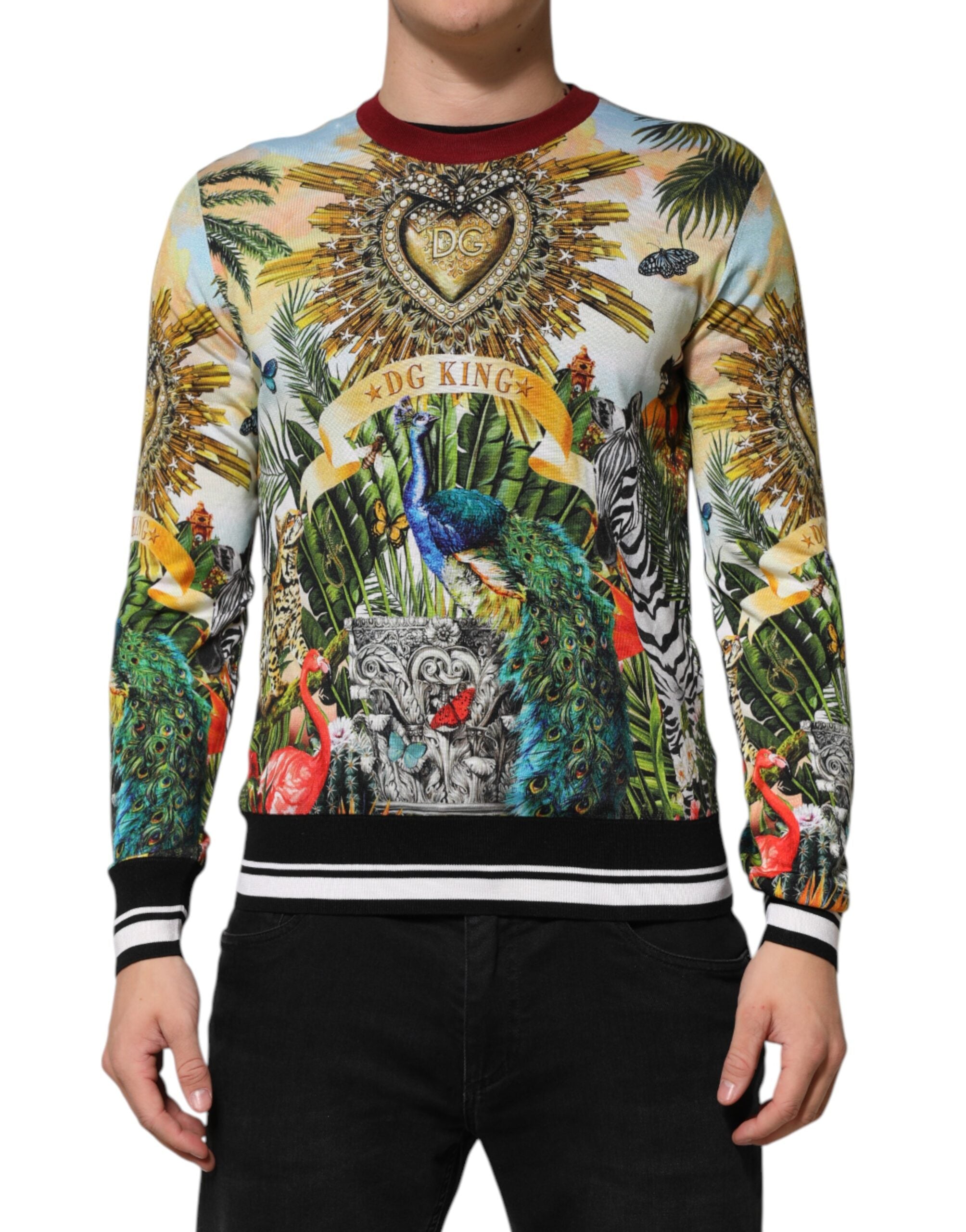 Pull Dolce & Gabbana Tropical multicolore