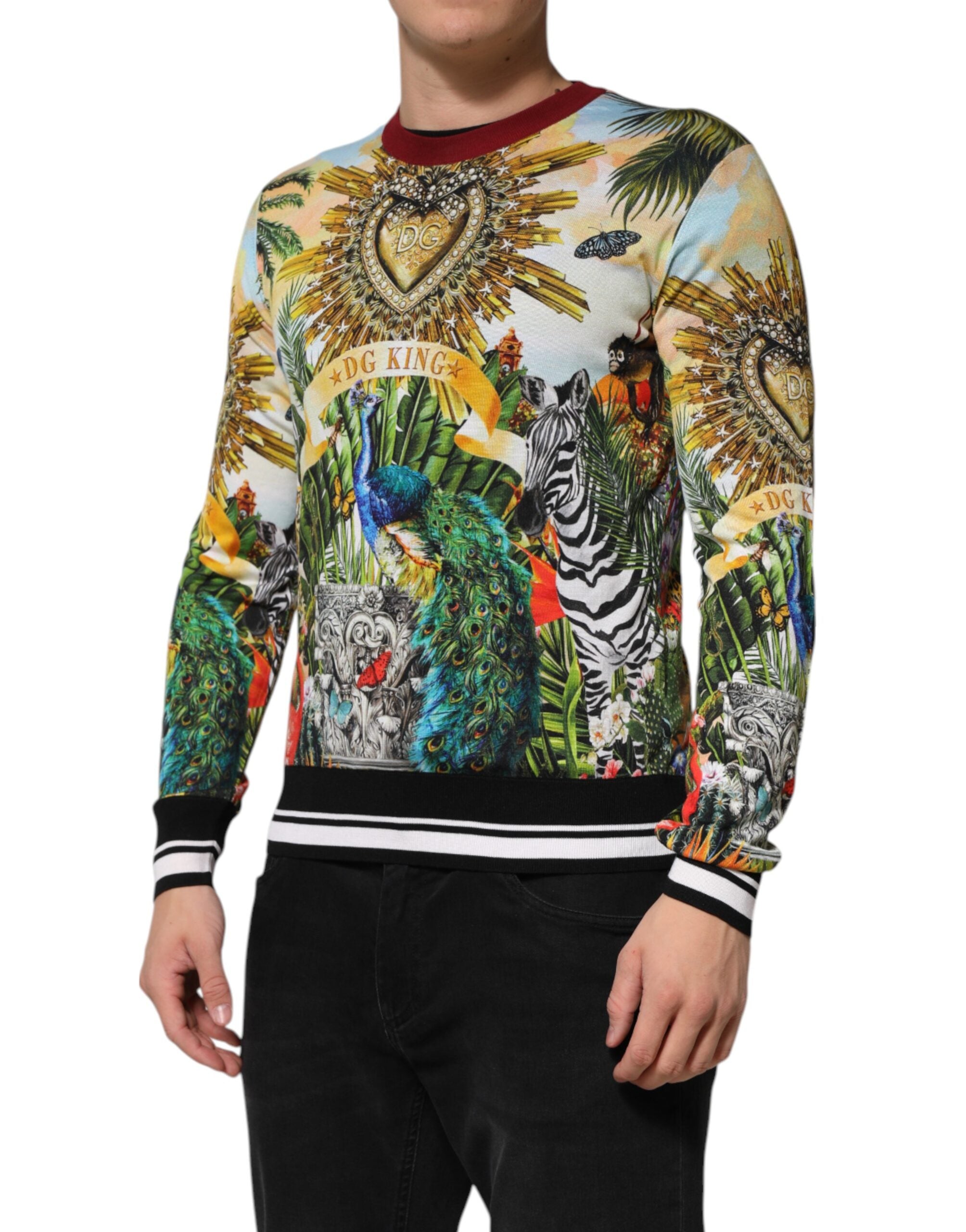 Pull Dolce & Gabbana Tropical multicolore