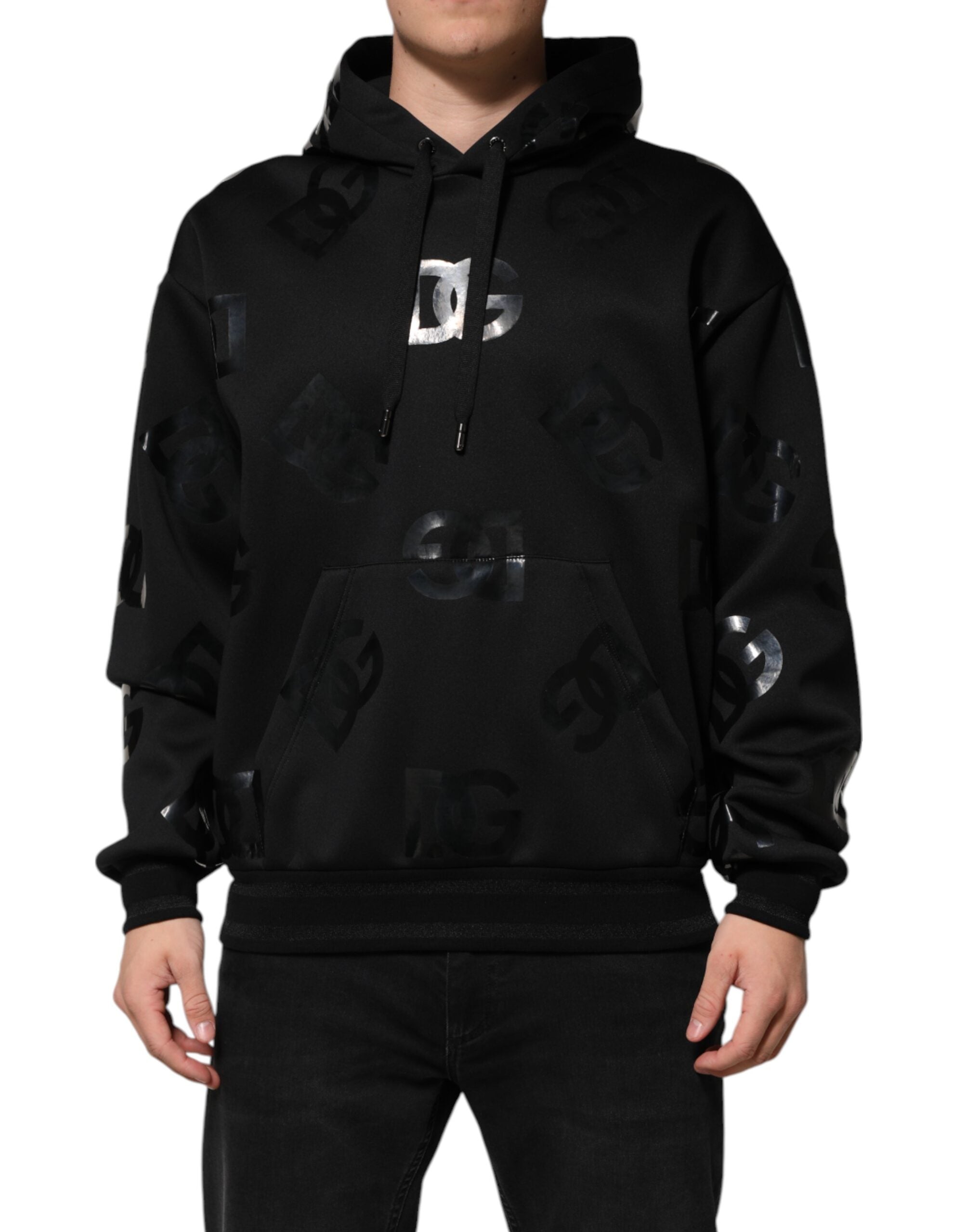 Hoodie Dolce & Gabbana DG noir