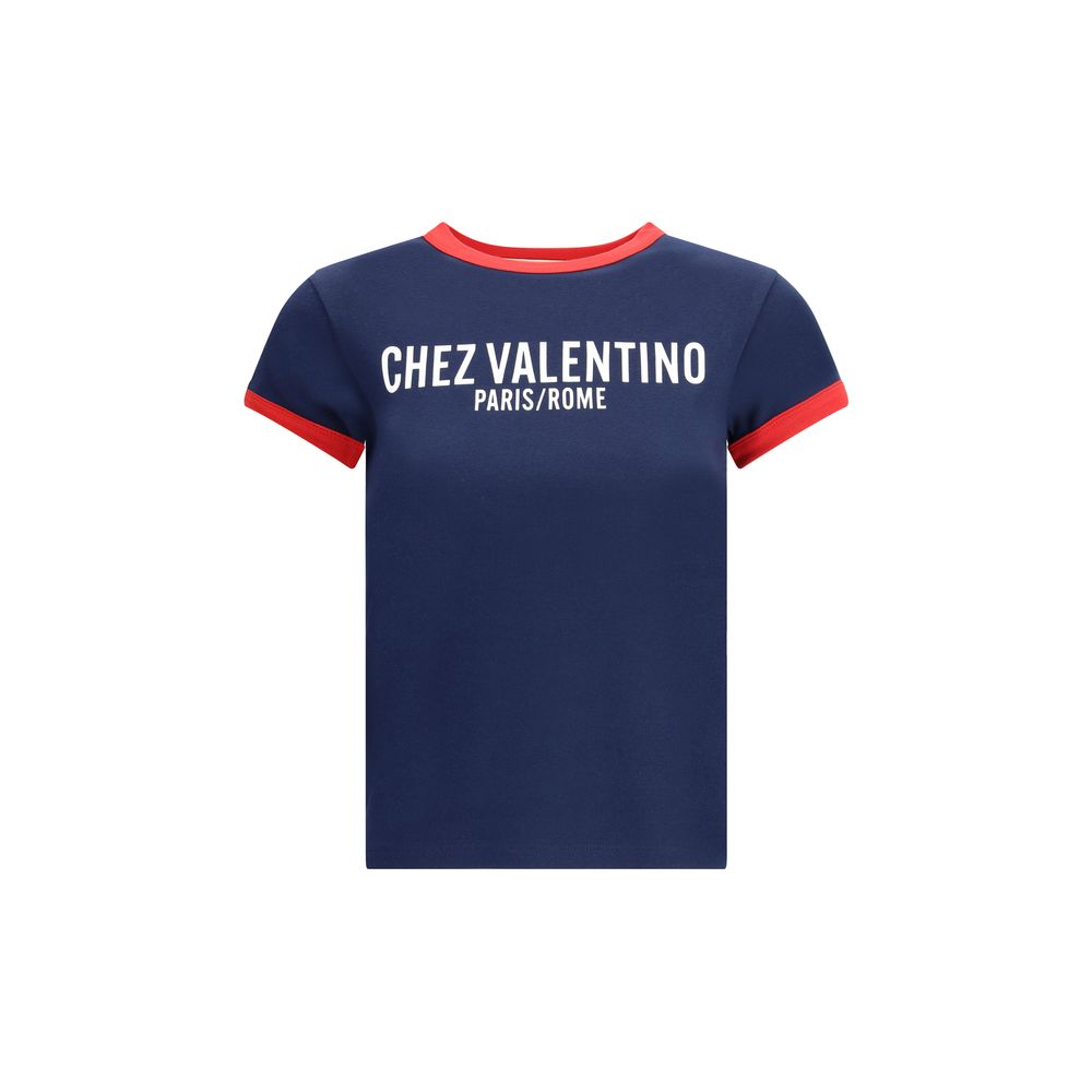 T-shirt Valentino Chez Valentino blanc