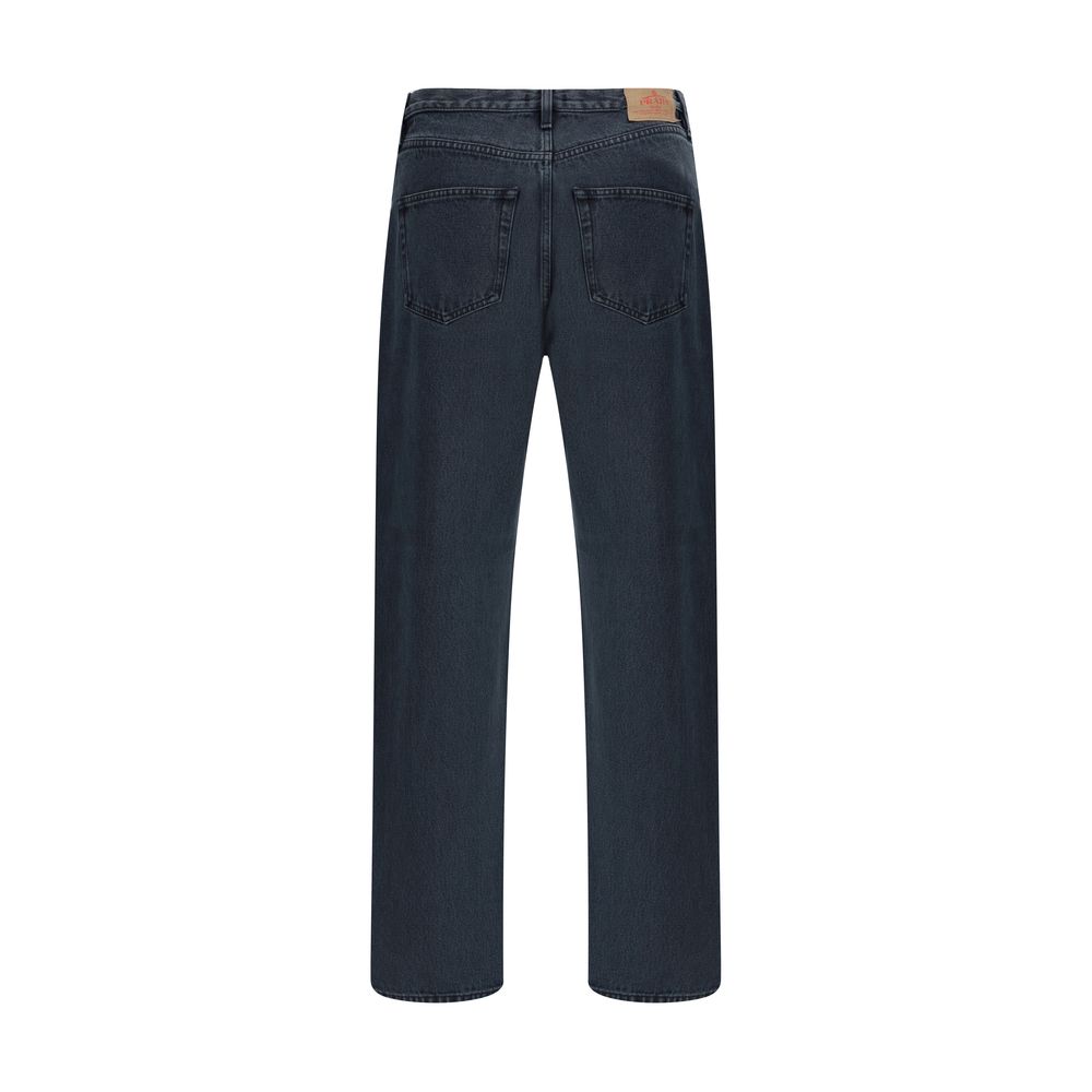 Jeans Prada monochromes noirs