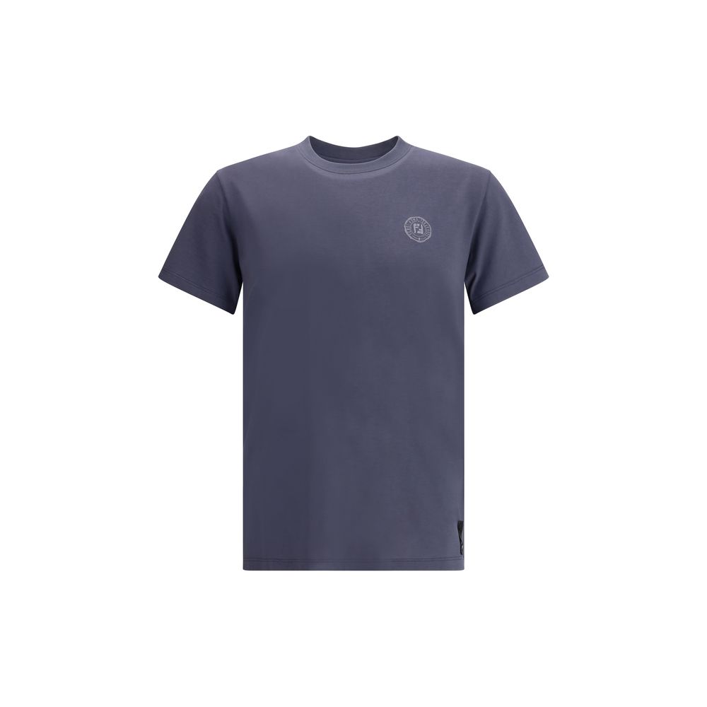 T-shirt Fendi logo blanc