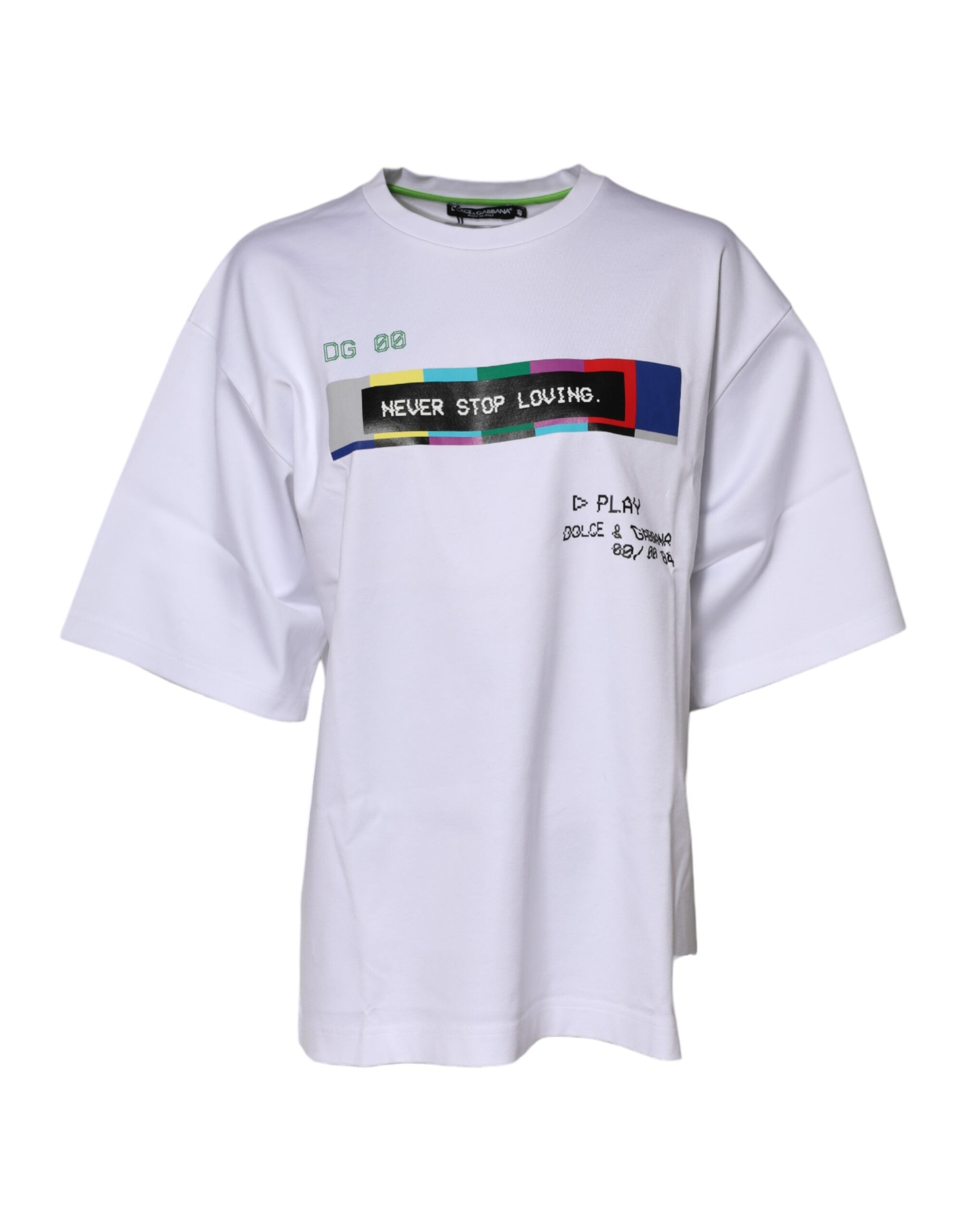 T-shirt Dolce & Gabbana Crew neck blanc