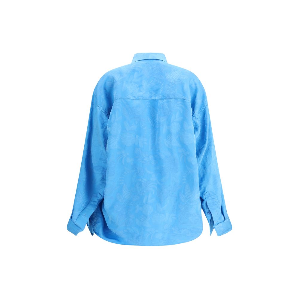 Chemise Balenciaga Cocoon à fleurs