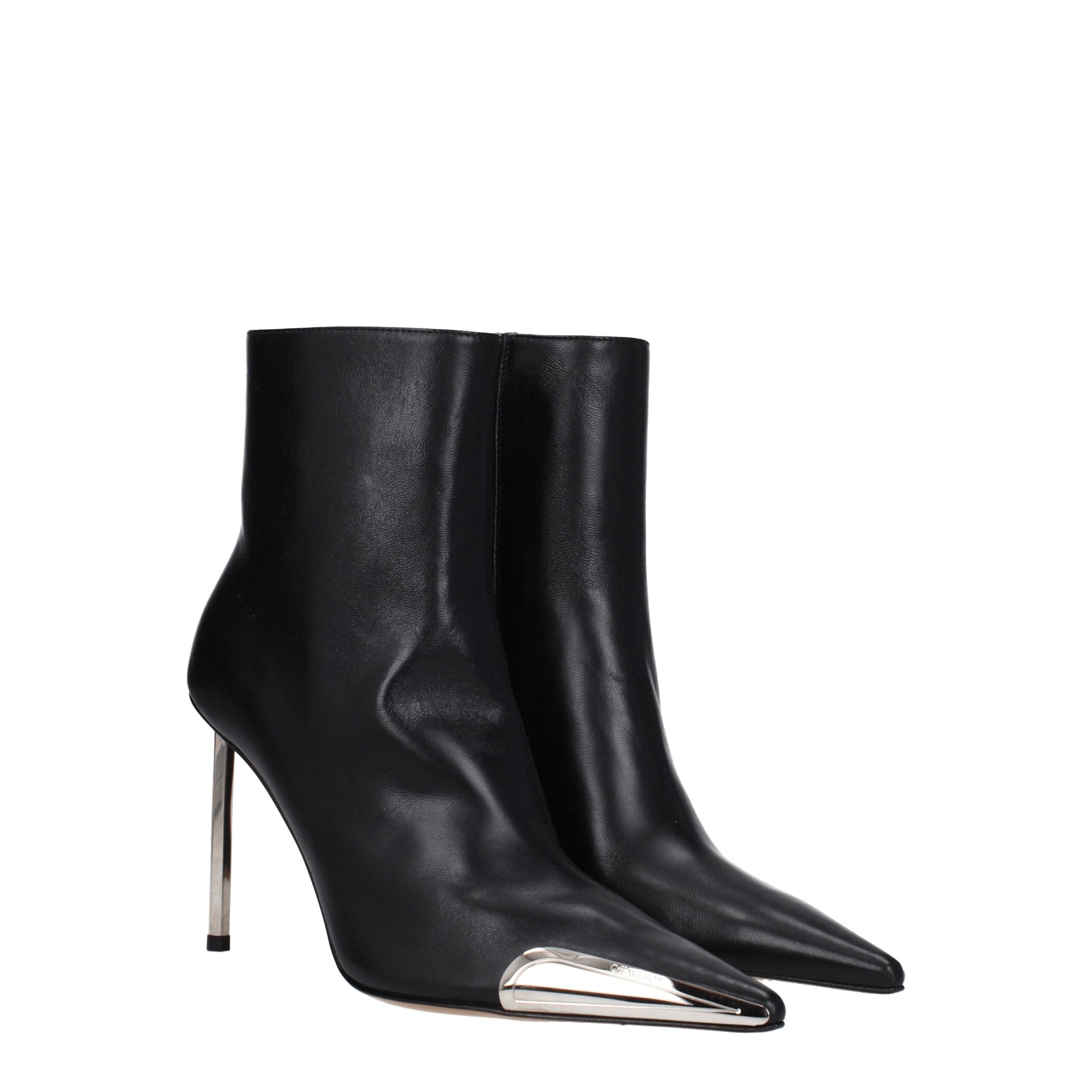 Bottines Off-White OWID048LEA0011072 noires