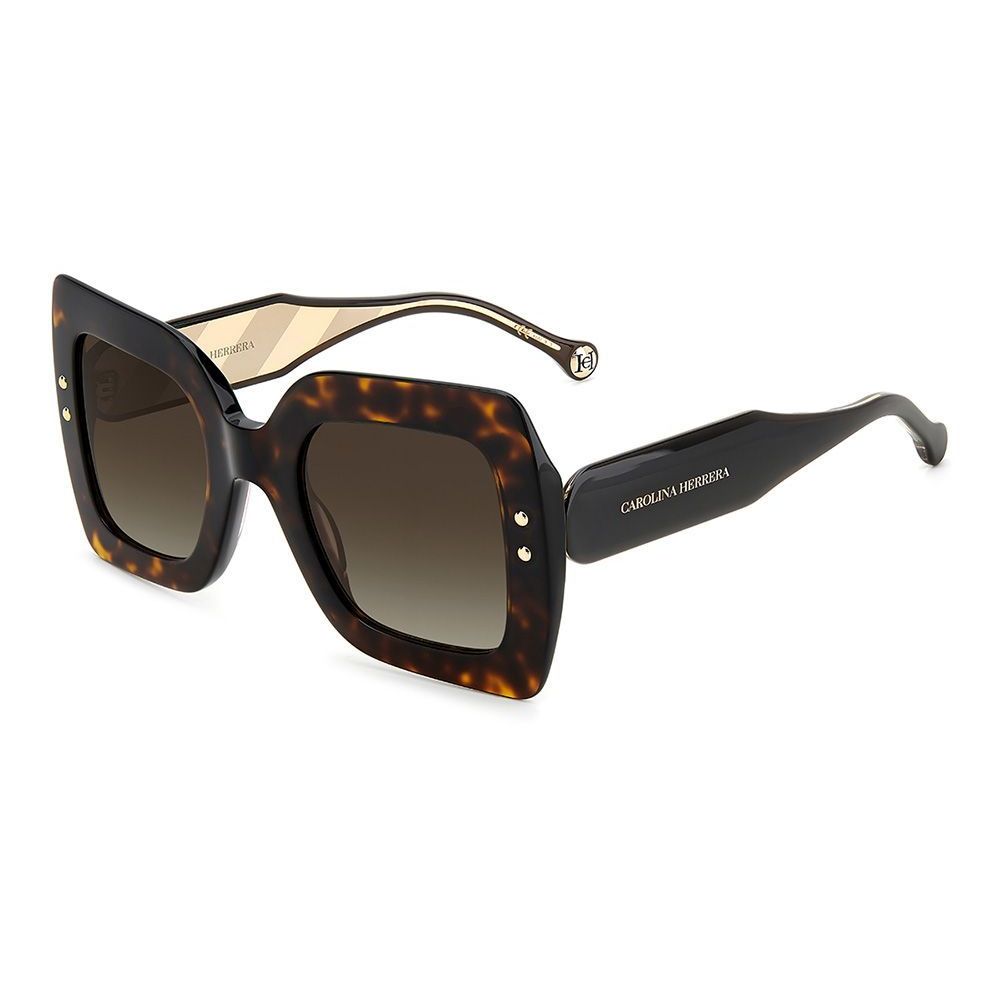 Lunettes de soleil Carolina Herrera marron