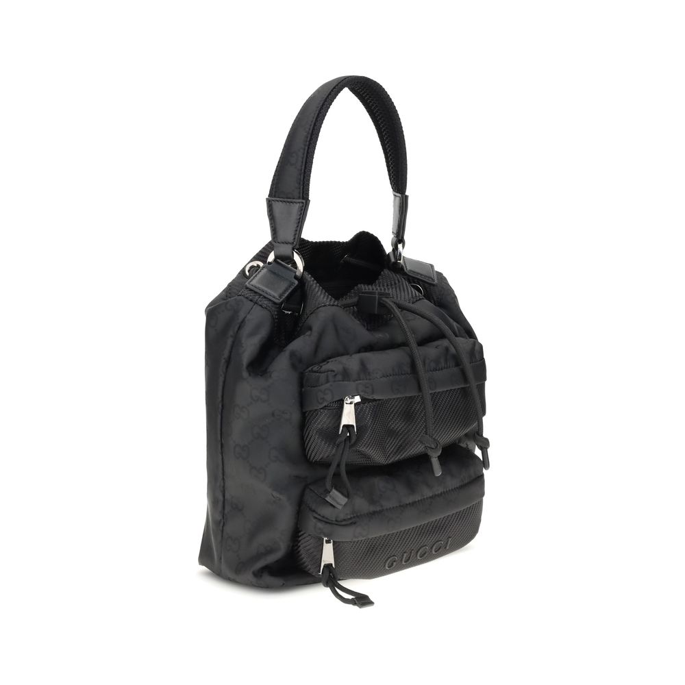 Sac seau Gucci noir