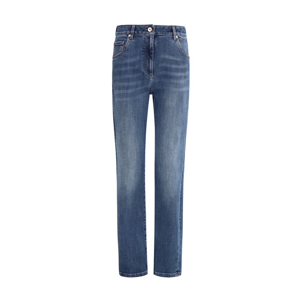 Jean Brunello Cucinelli skinny bleu