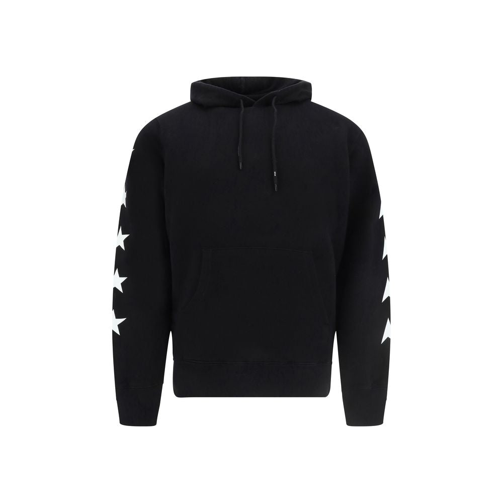 Hoodie Golden Goose Star noir
