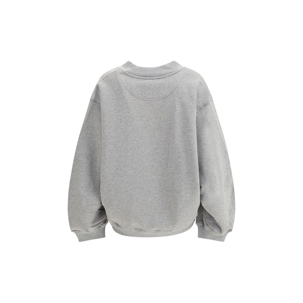 Sweatshirt The Attico oversized gris mélangé