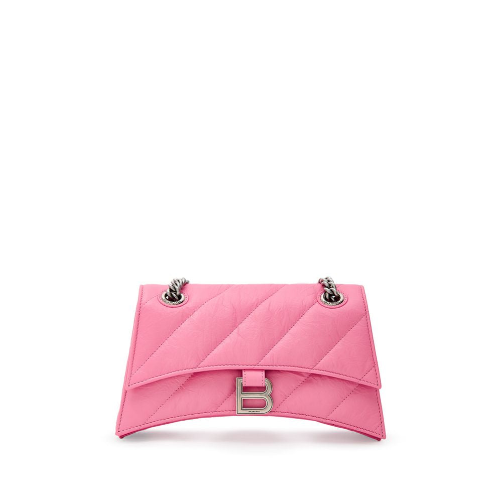 Sac à main Balenciaga Crush rose