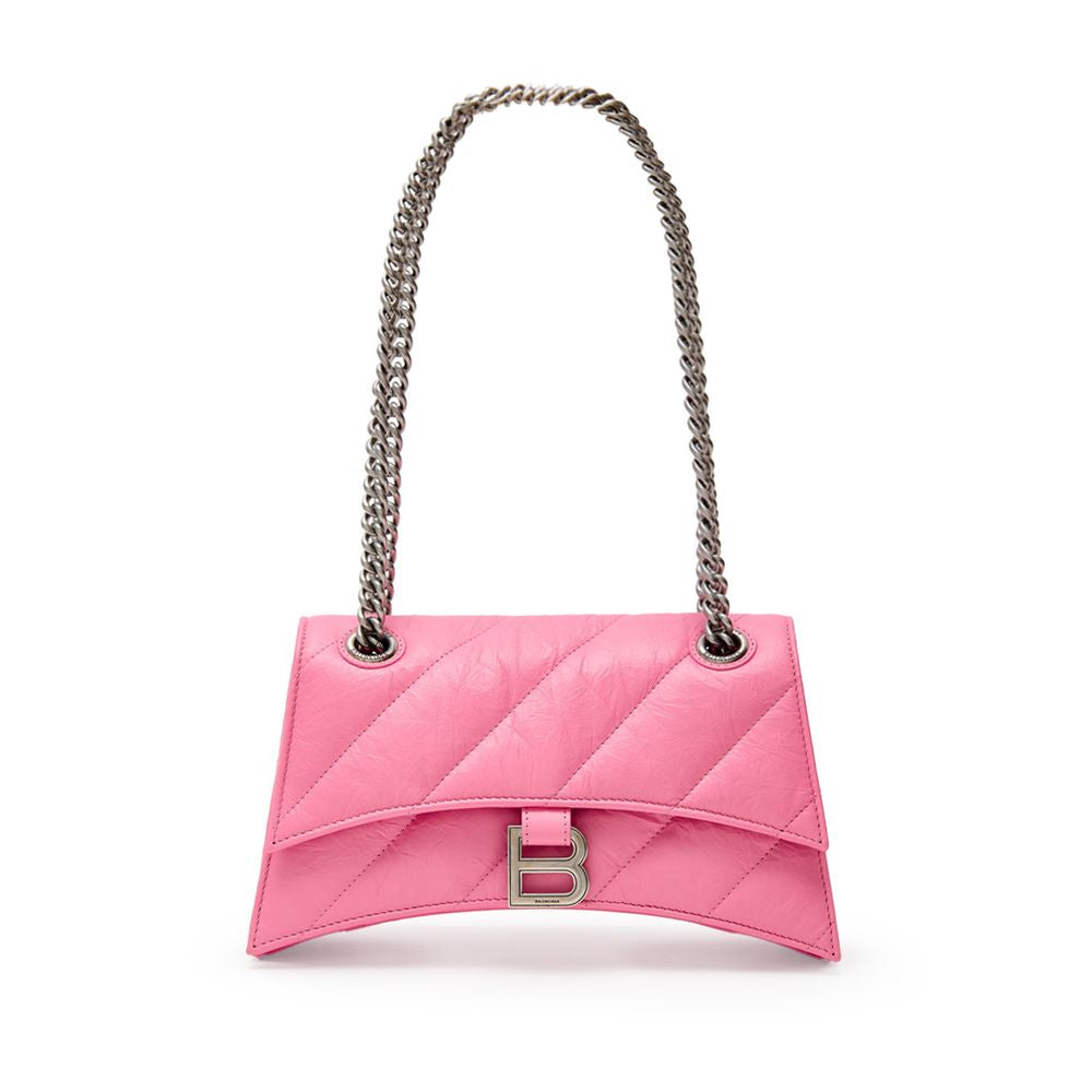 Sac à main Balenciaga Crush rose