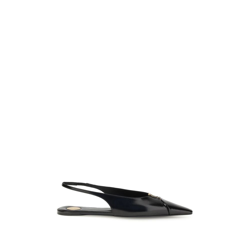 Sandales Saint Laurent Babylon noires