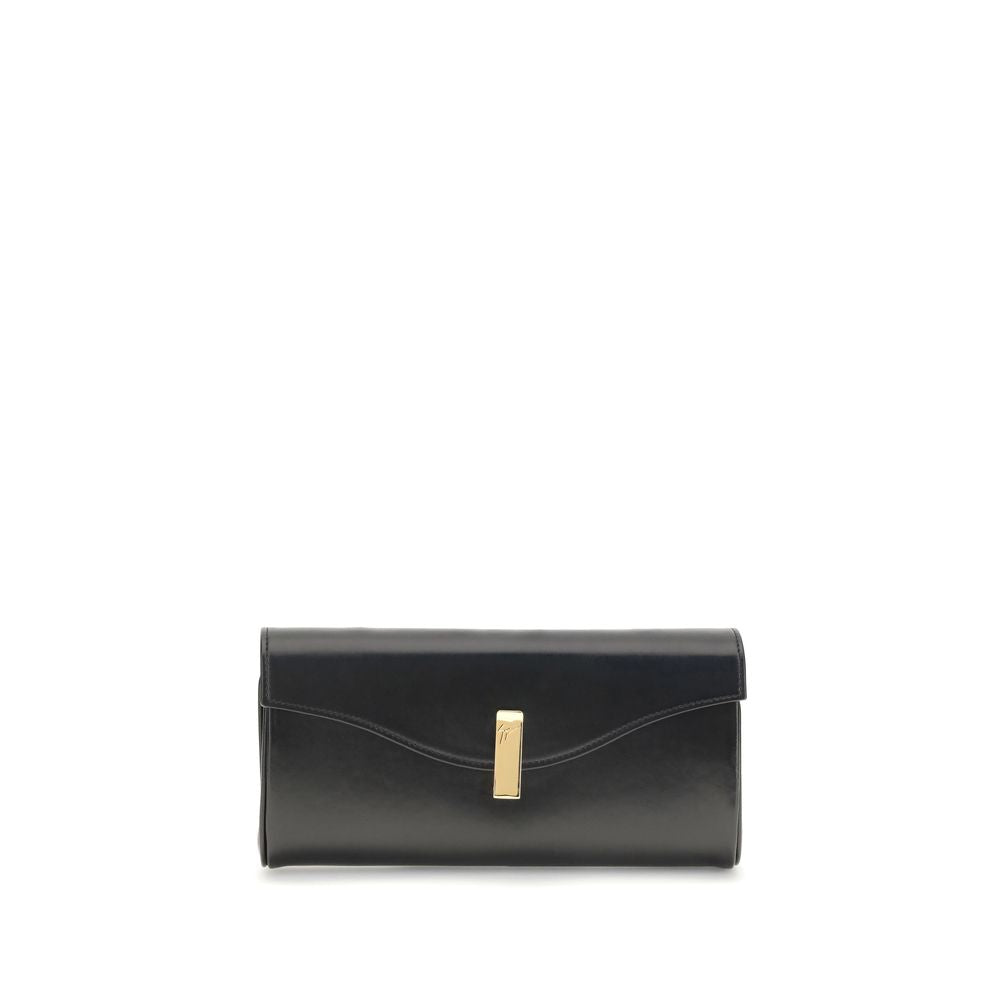 Pochette Giuseppe Zanotti Flutie noire