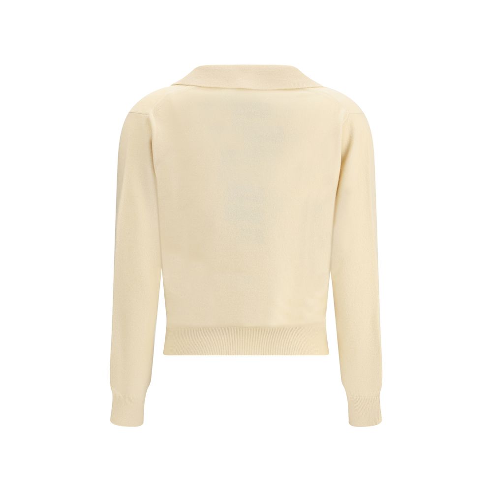 Polo Maison Margiela en laine grise