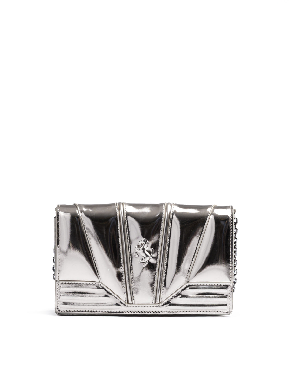 Sac Ferrari Metal Silver GT argenté