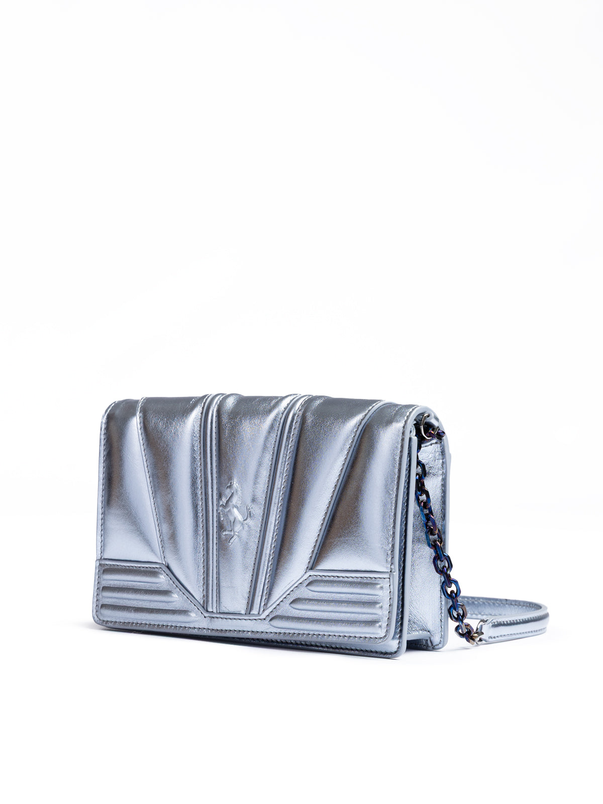 Sac FERRARI GT bleu métal