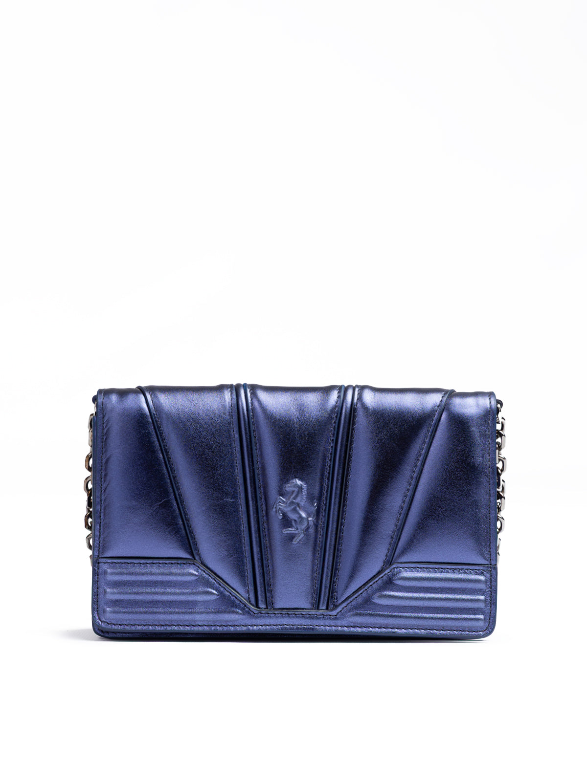 Sac Ferrari GT bleu métal