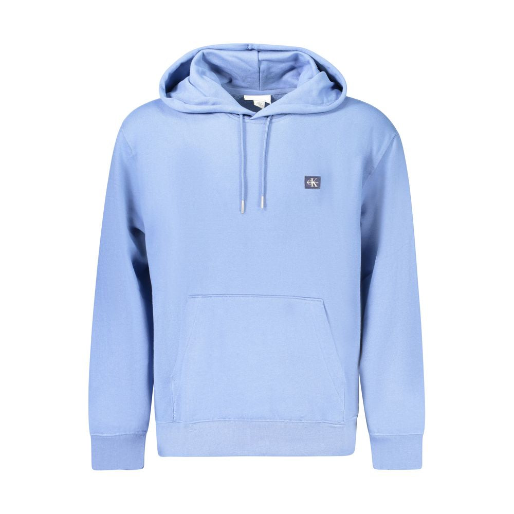 Sweat à capuche bleu