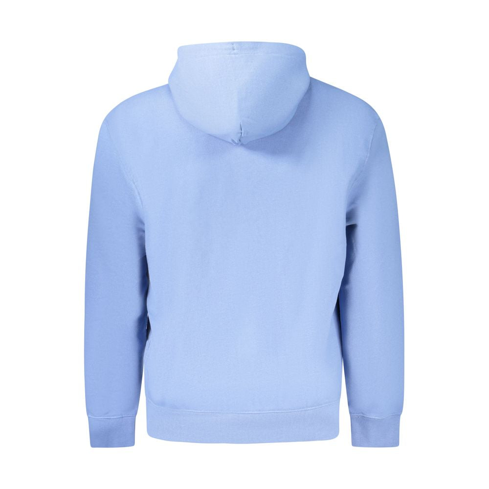 Sweat à capuche bleu