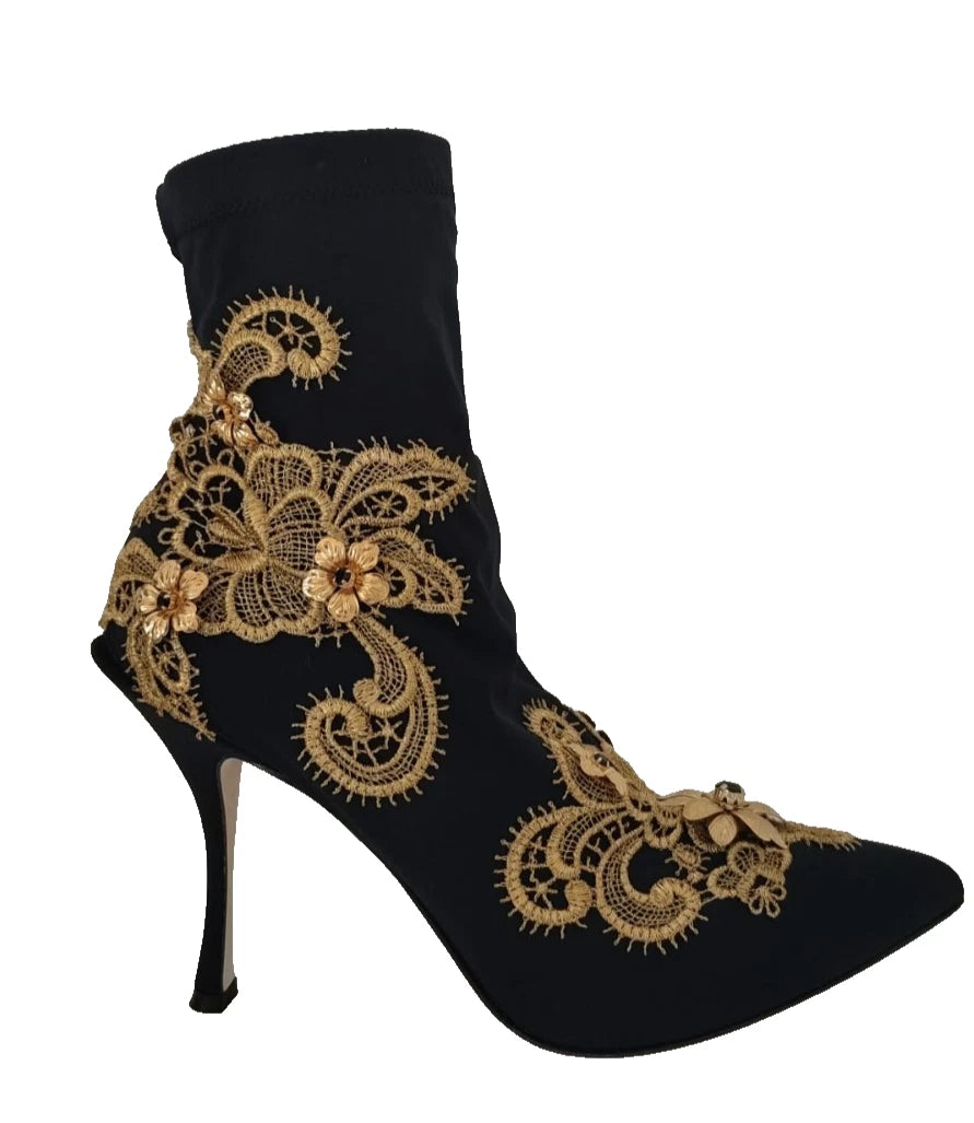 Bottines Dolce & Gabbana noires