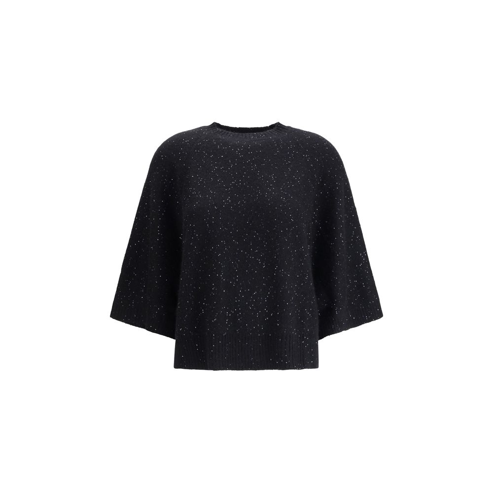 Pull Fabiana Filippi à sequins gris