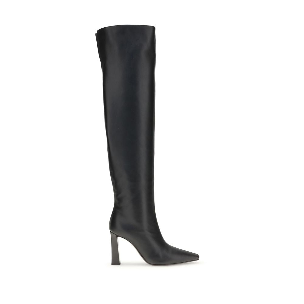 Bottines Giuseppe Zanotti en cuir noires