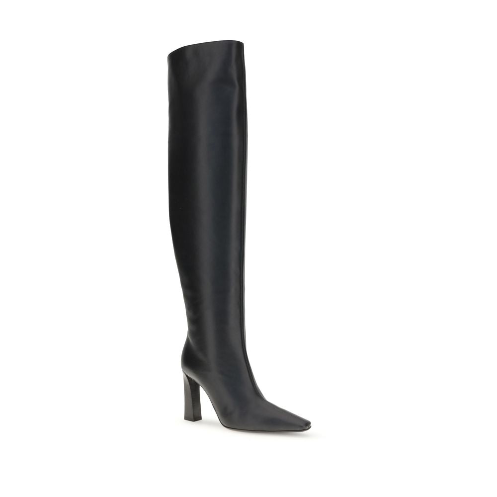 Bottines Giuseppe Zanotti en cuir noires