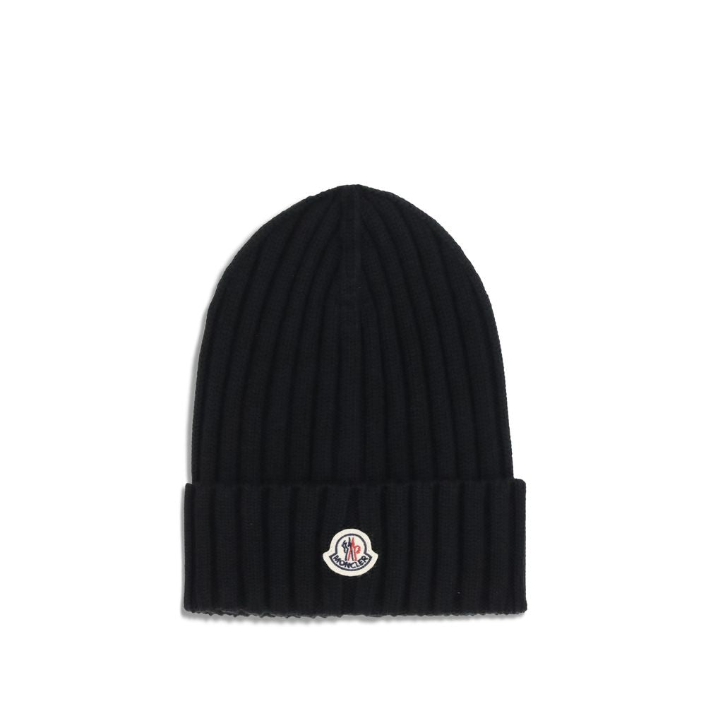 Bonnet en laine Moncler gris