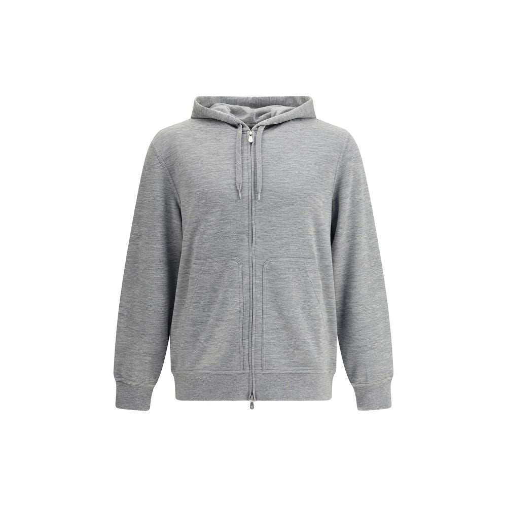 Hoodie Brunello Cucinelli gris