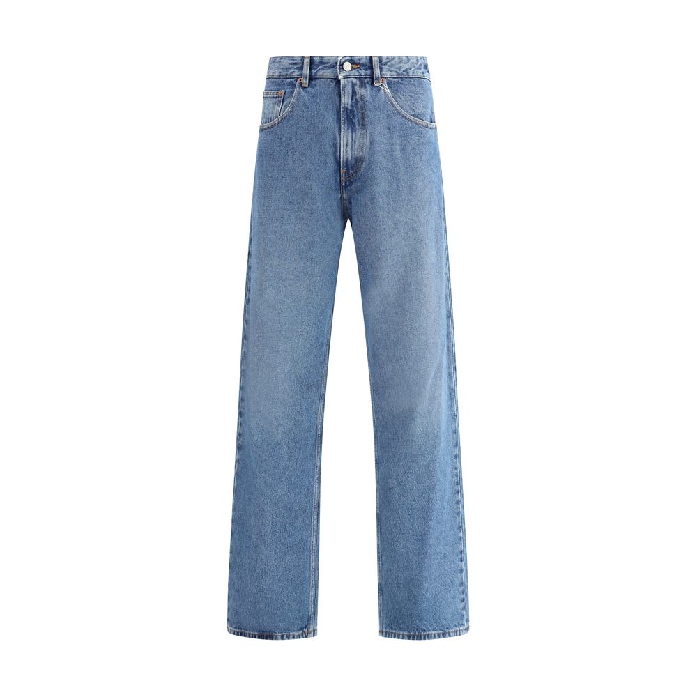 Jeans MM6 droit bleu