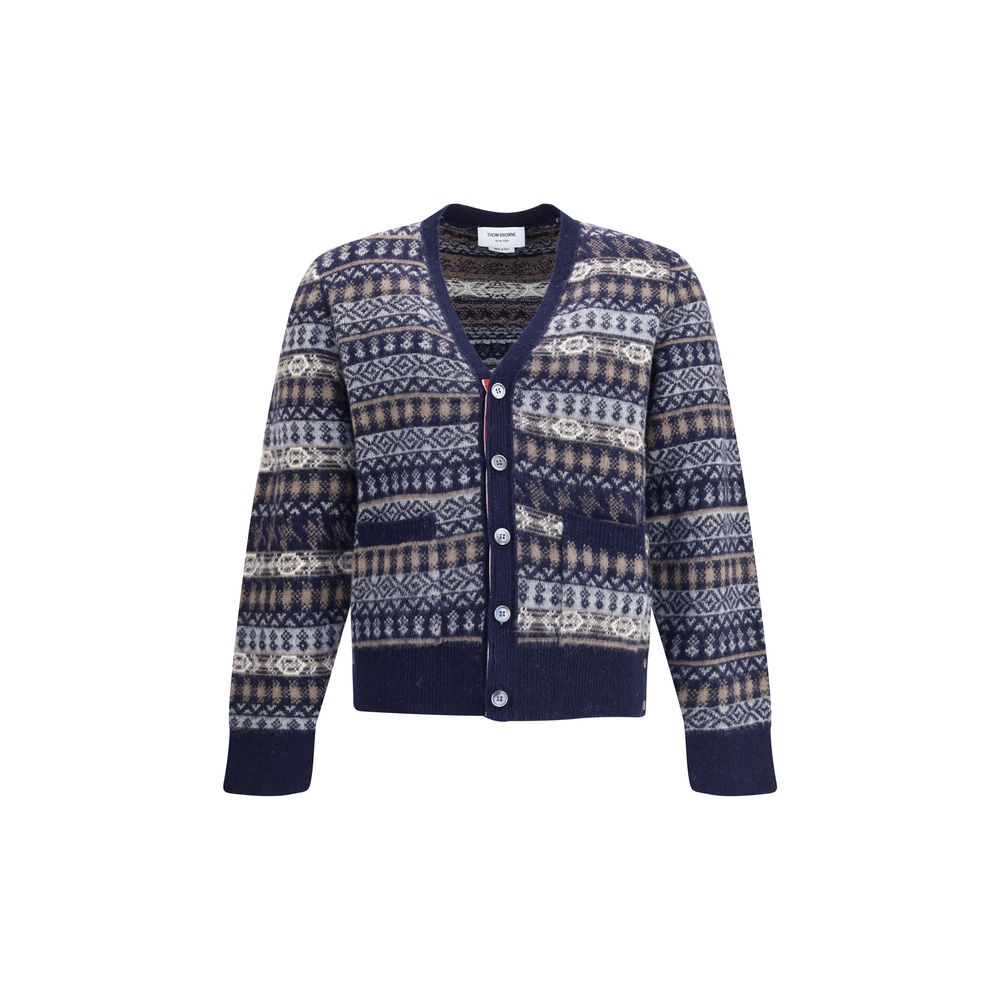 Gilet Thom Browne Fair Isle multicolore