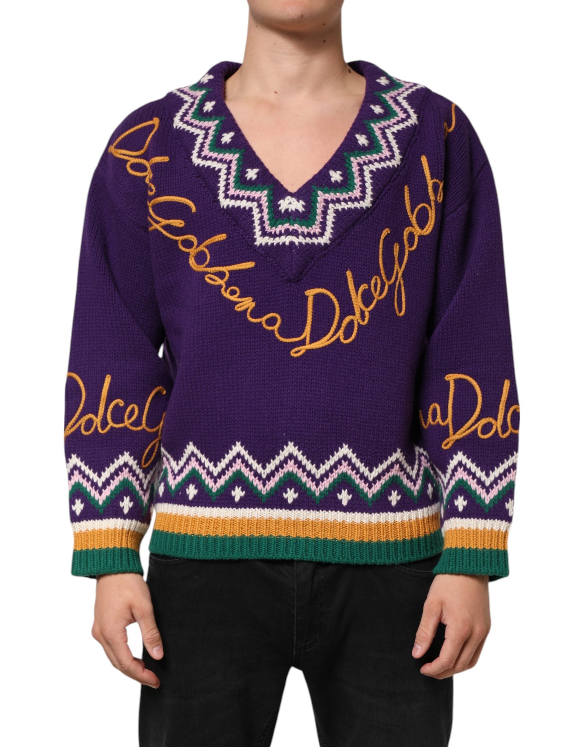 Pull Dolce & Gabbana DG violet