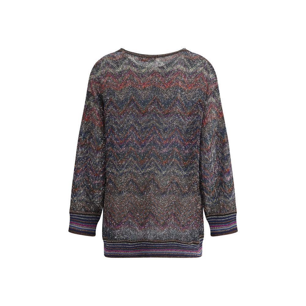 Cardigan Missoni Caperdoni à motifs multicolores