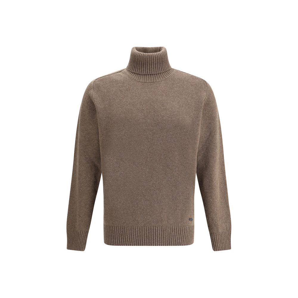 Pull Brooksfield turtleneck beige