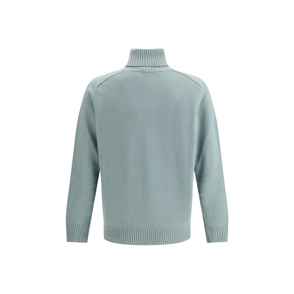 Pull Brooksfield turtleneck laine écru