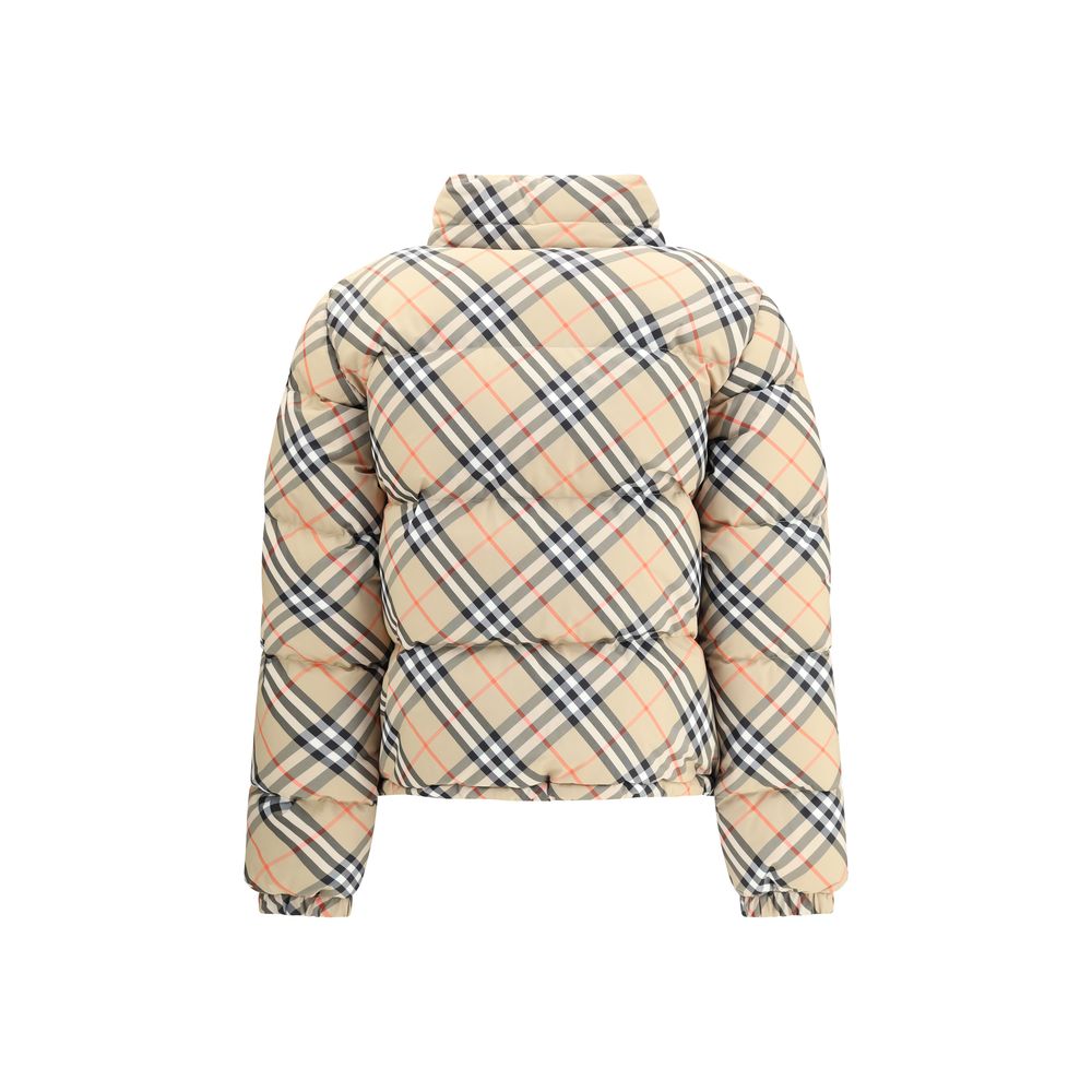Doudoune Burberry Check à carreaux