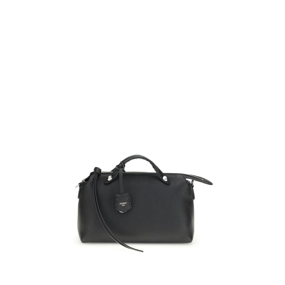 Sac à bandoulière Fendi By The Way Selleria cuir noir