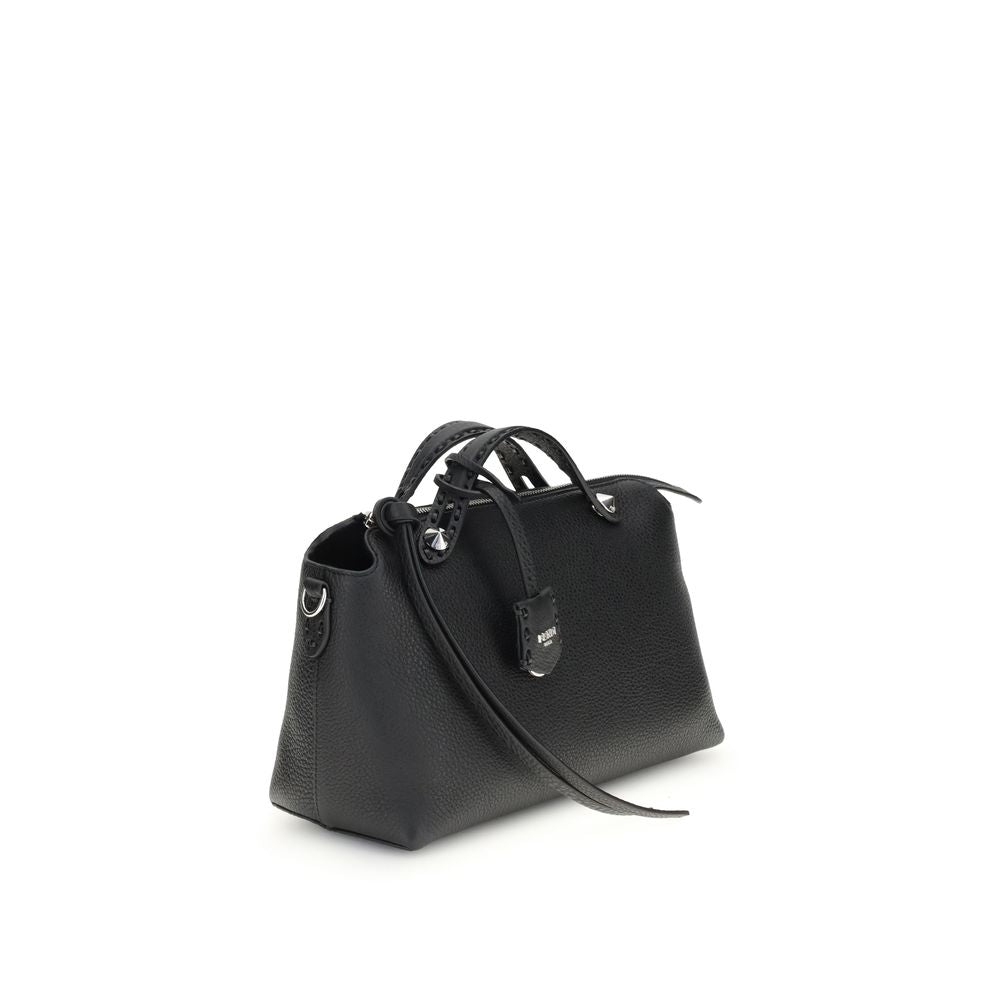 Sac à bandoulière Fendi By The Way Selleria cuir noir