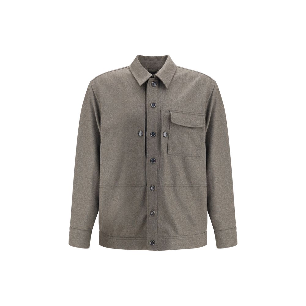 Veste Brioni en laine grise