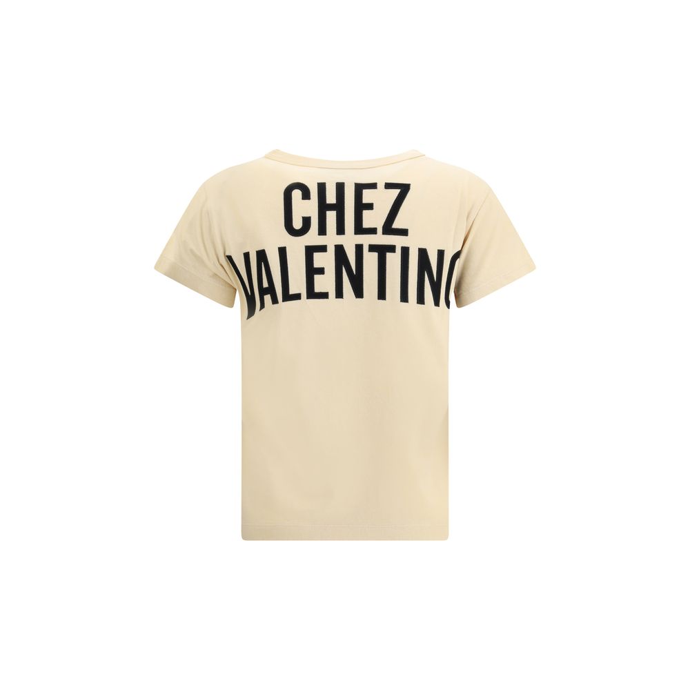T-shirt Valentino Panther Lady noir